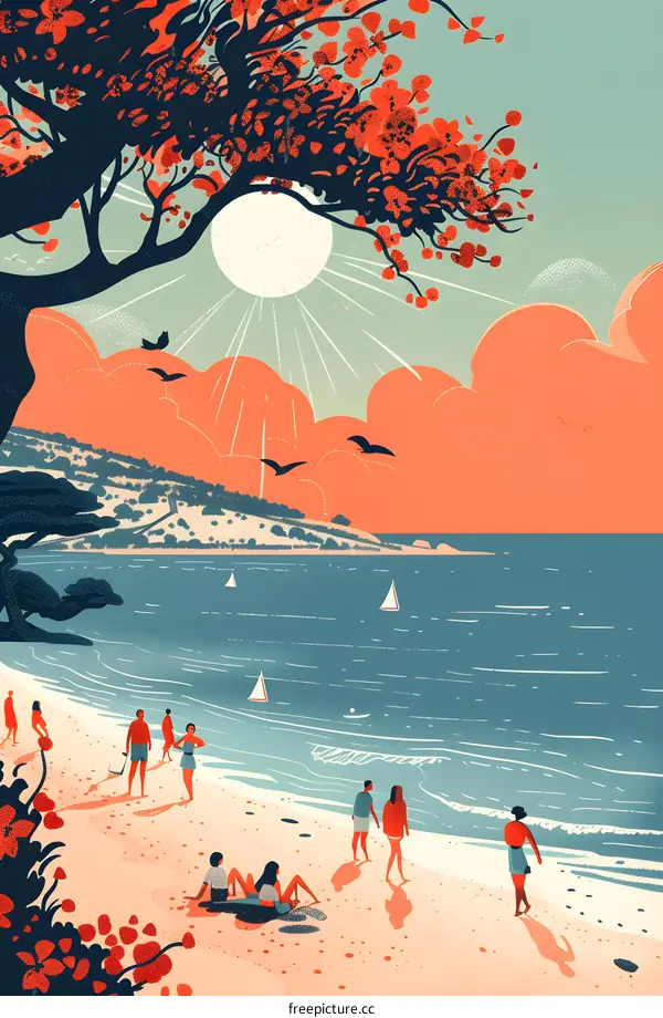 Summer Day at the Beach