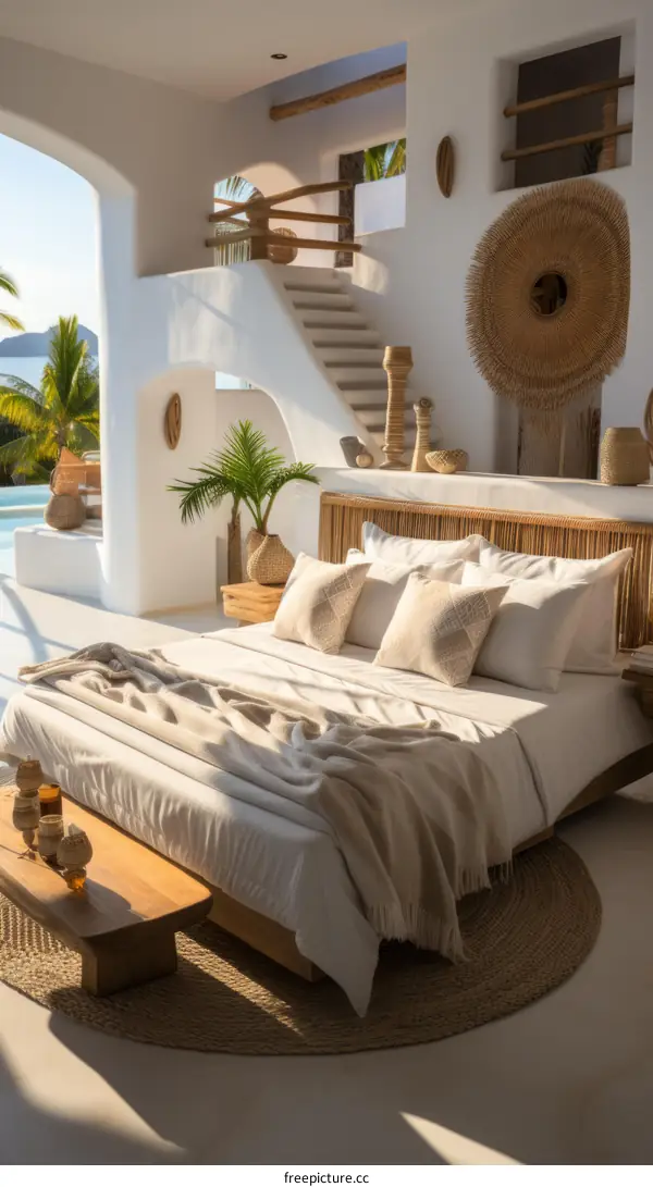 Modern coastal home with pool and ocean views