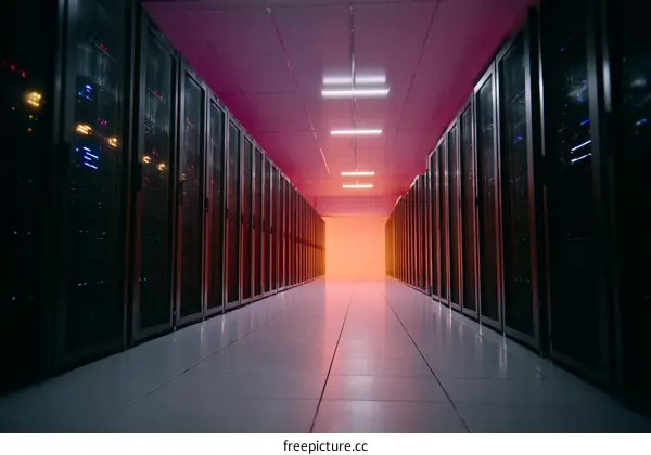 Modern Server Room Interior Design