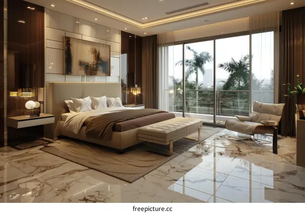 Modern Luxury Bedroom Interior Design