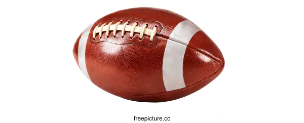 [Transparent Background PNG]American Football Ball Close Up