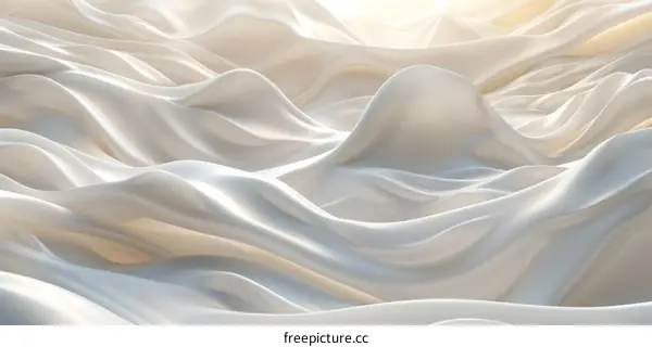 Abstract White Fabric Texture Design