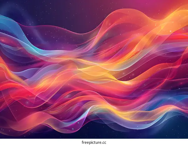 Colorful auspicious clouds