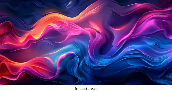 Colorful abstract painting