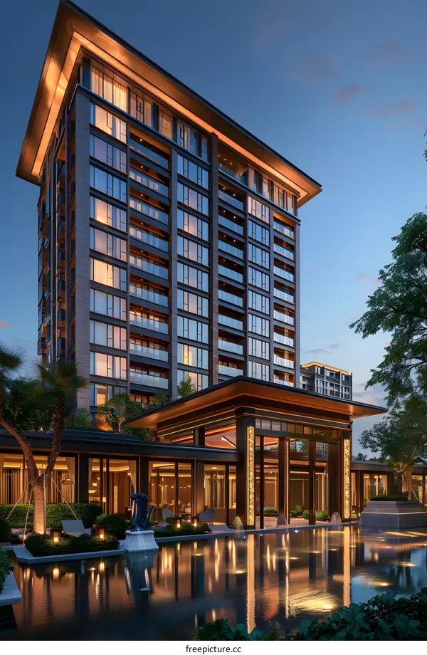 High-end residential buildings