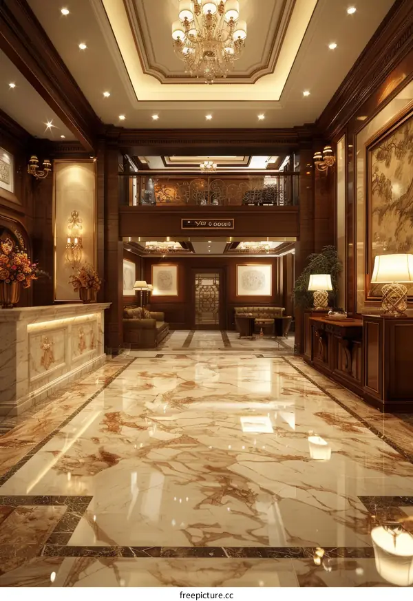 Luxury Hotel Lobby Interior Design