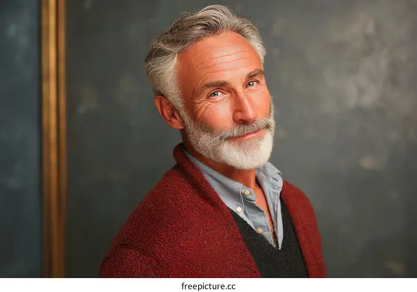 Portrait of a Senior Caucasian Man