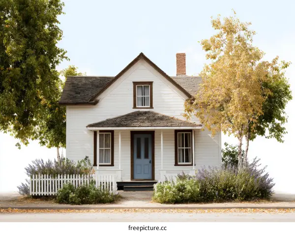 Charming Vintage House with Lush Landscaping