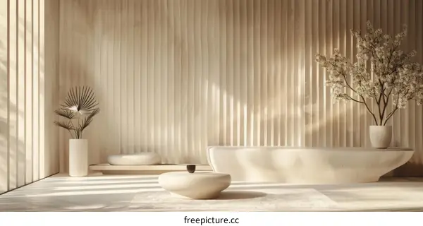 Japanese Style Zen Wabi Sabi Interior Room Art