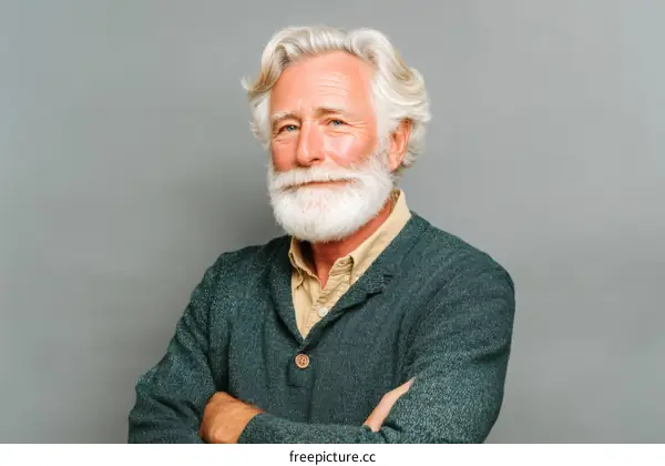 Portrait of a Smiling Senior Man