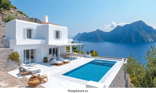 Luxury Seaside Villa with Infinity Pool