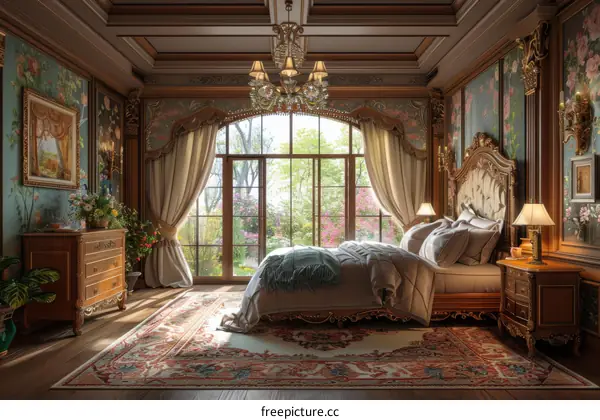 Elegant and Luxurious Bedroom Interior Design