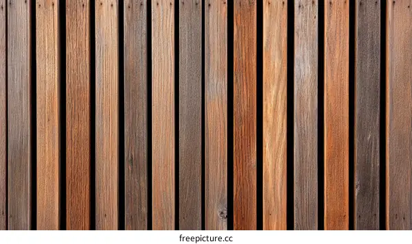 Wooden Plank Wall Texture Background