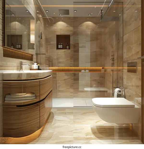 Modern Luxury Bathroom Interior Design