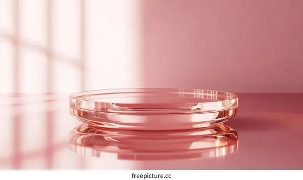Rose Gold Circular Display Stand