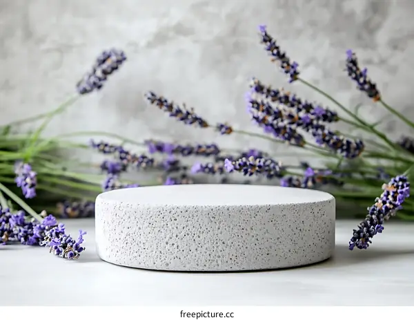 Lavender Inspired Display Stand