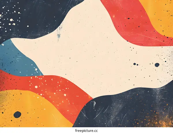 Abstract Modern Colorful Background Illustration