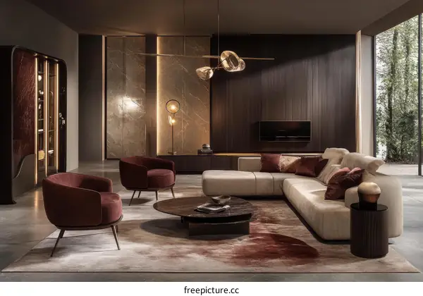 Modern Luxury Living Room Interior Design