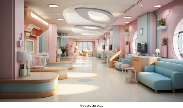 Modern Hospital Interior Design