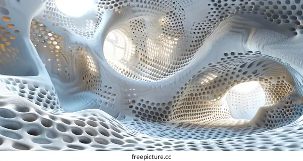 Parametric Organic Architecture Interior