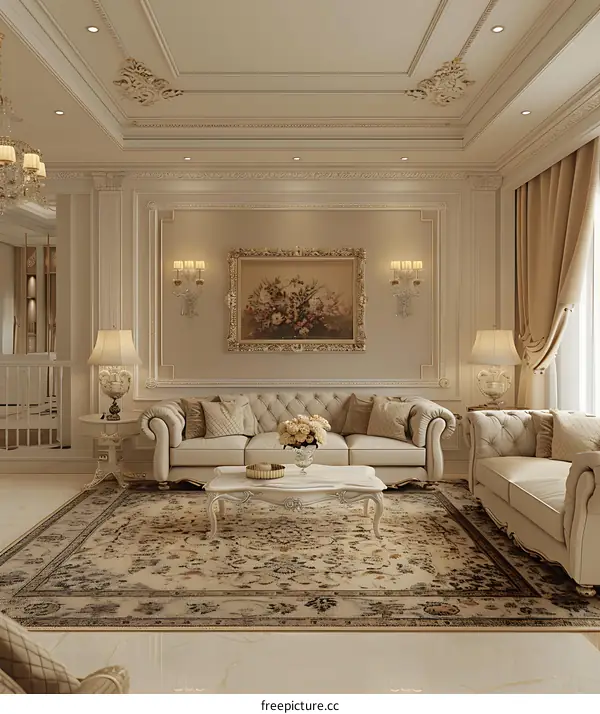European-style living room