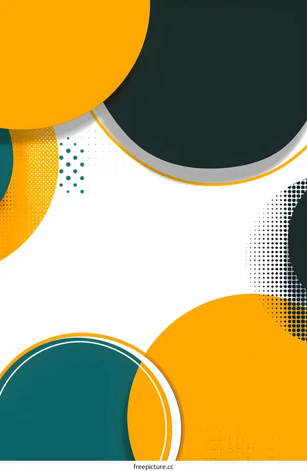 Abstract Geometric Shapes Background Design