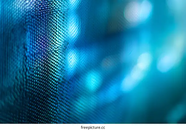 Close-up View of a Digital Display Panel