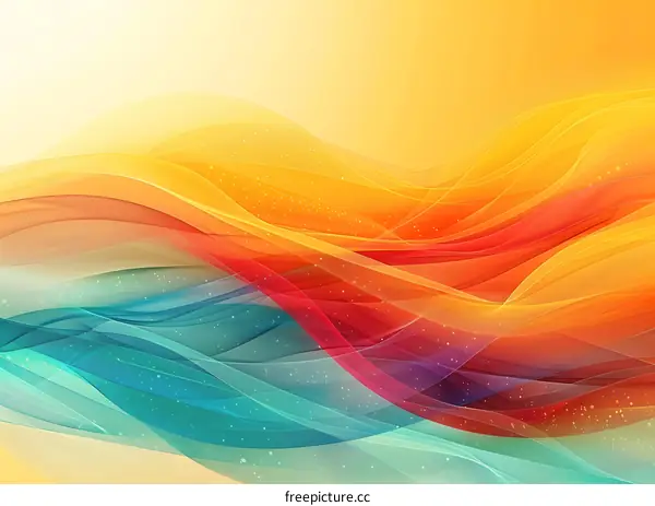 Colorful Wavy Lines