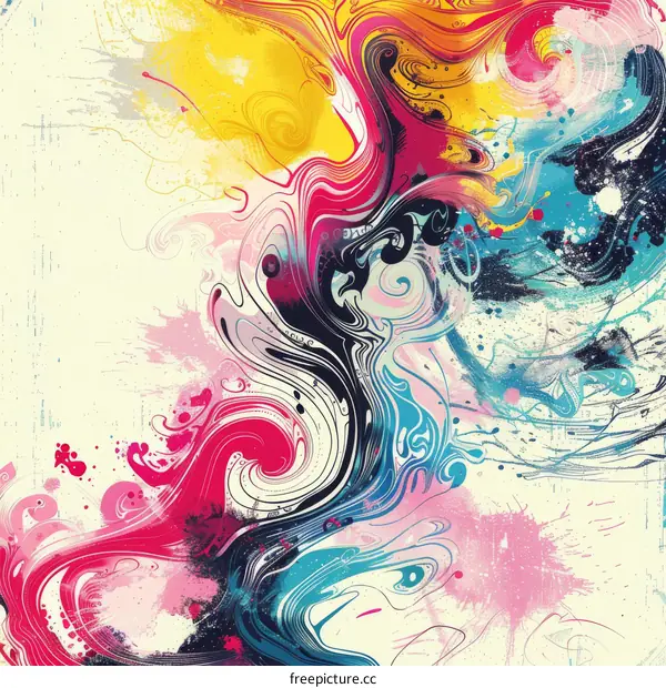 Colorful Oil Painting