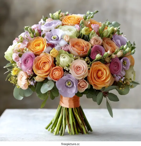 Colorful Floral Bouquet Arrangement