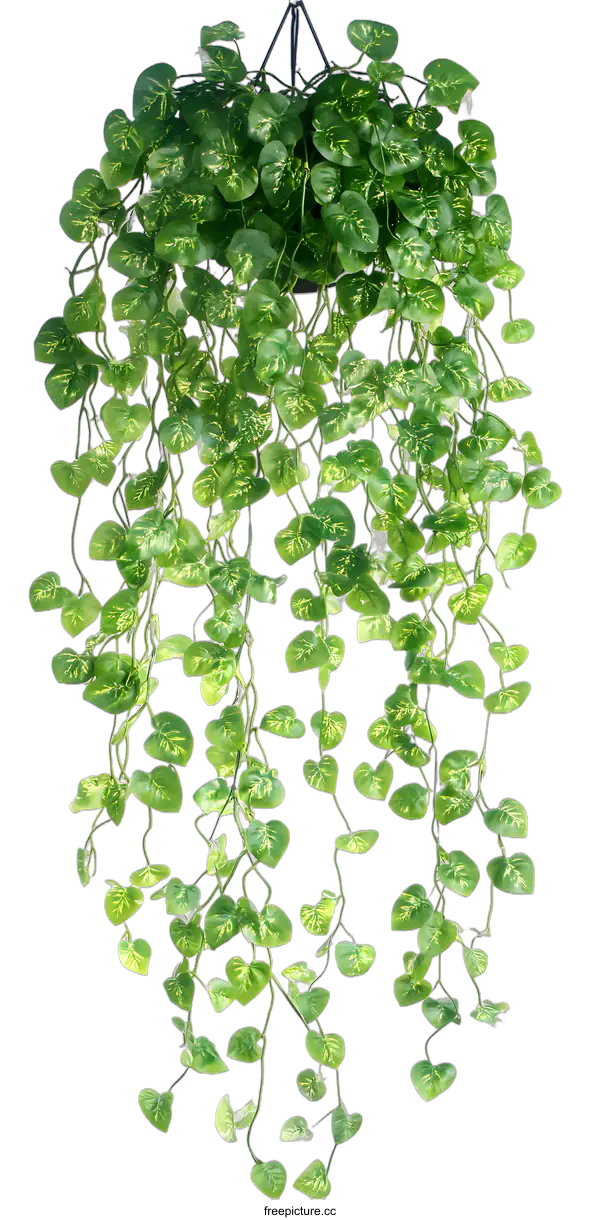 [Transparent Background PNG]Artificial Hanging Green Ivy Plant Leaves