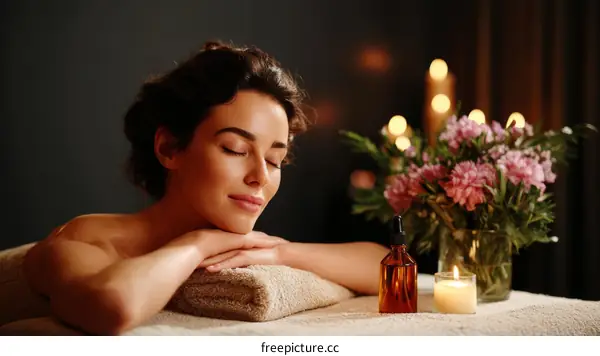 Relaxing Spa Treatment for a Woman