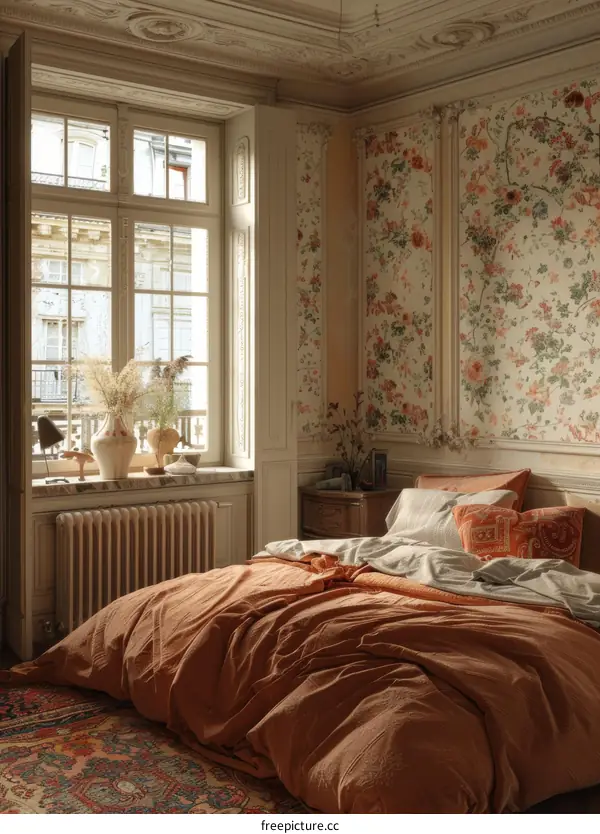 Rustic Elegant Bedroom Interior Design