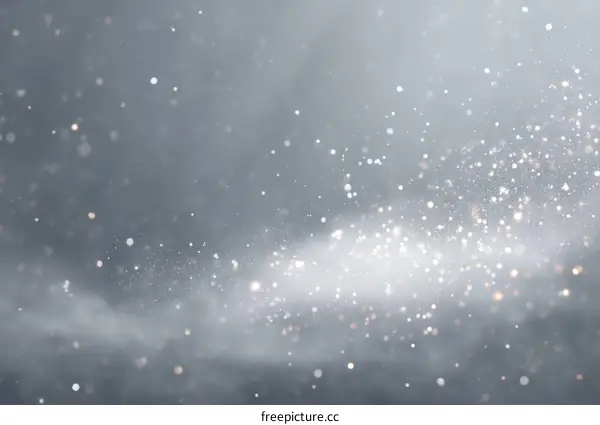 Abstract Silver Sparkle Background Design