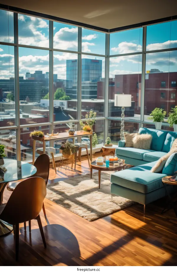 Urban Living Room Interior