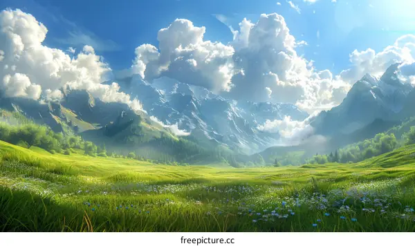 Majestic Mountain Landscape