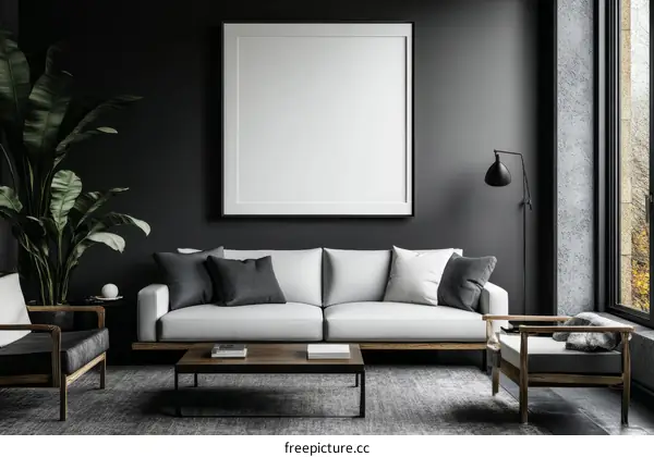 Modern Minimalist Living Room Interior Design