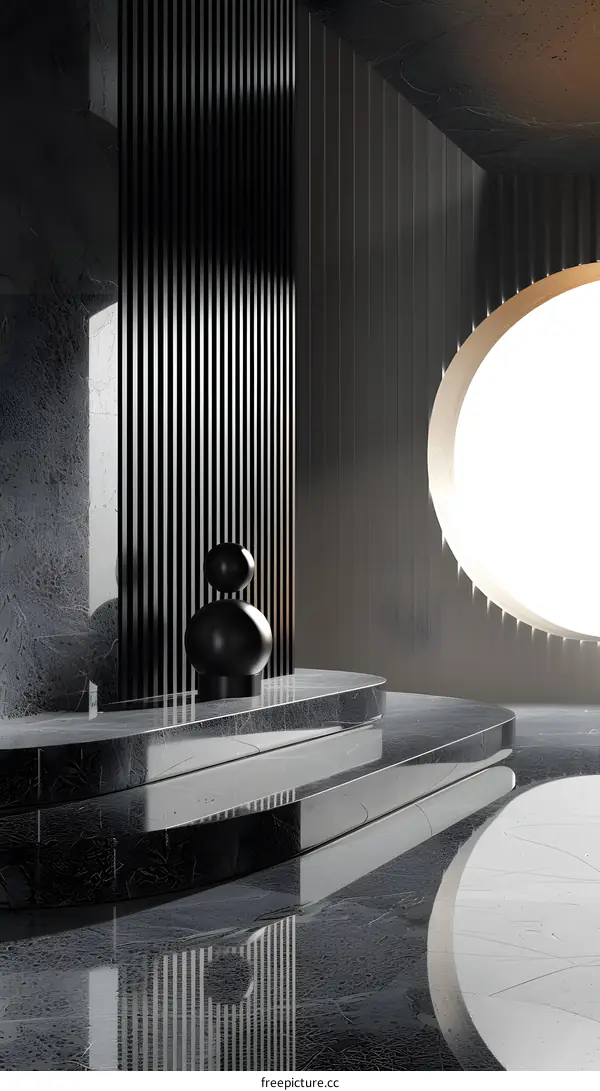 Black marble texture ceramic tile background wall