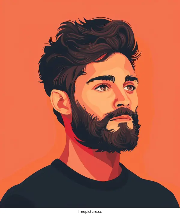 Portrait of a Bearded Man