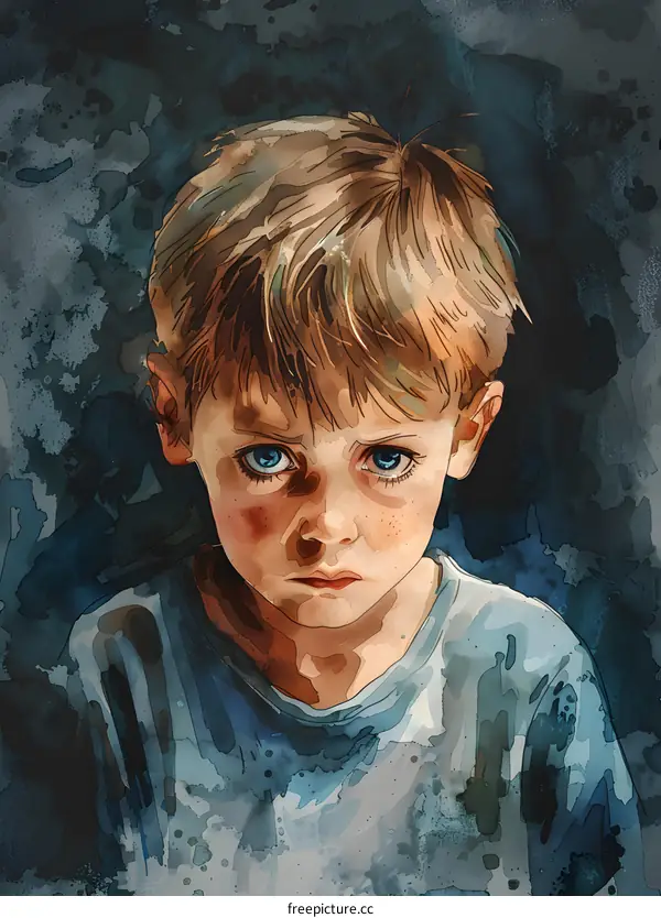Portrait of a boy