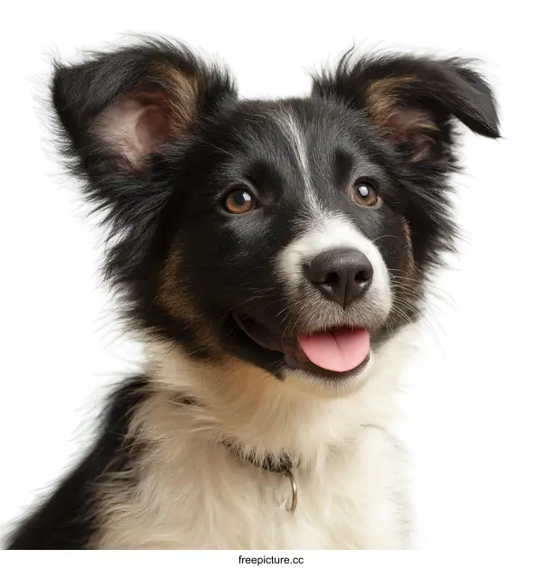 [Transparent Background PNG]Close-up Portrait of a Puppy