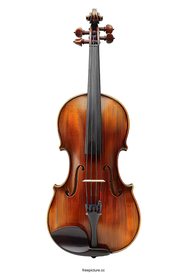 [Transparent Background PNG]violin on white background
