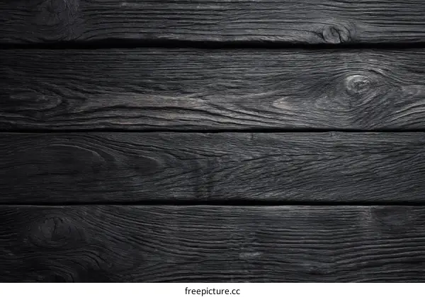 Dark Wood Plank Texture Background
