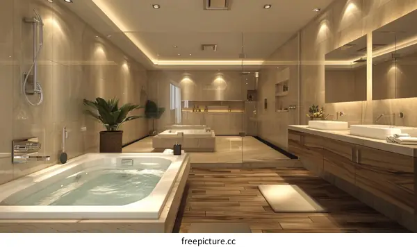 Luxury Modern Bathroom Interior Design