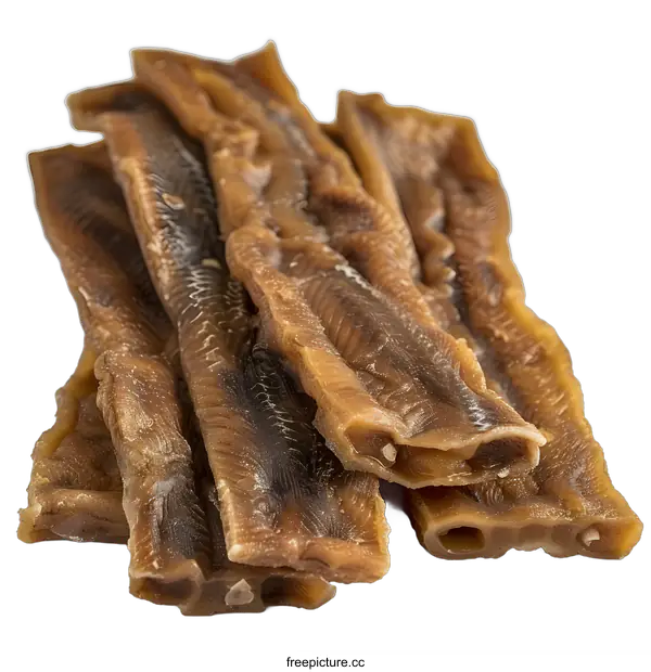 [Transparent Background PNG]Dried Fish Skin Treats for Pets