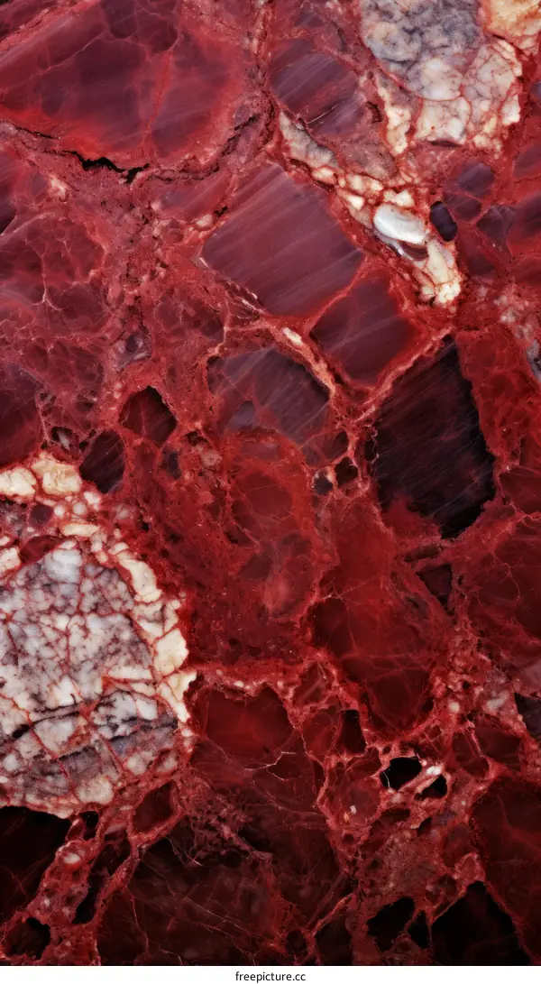 red marble texture background