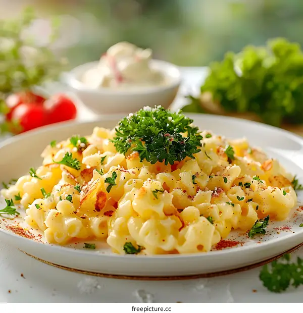 Delicious Mac and Cheese Pasta Dish