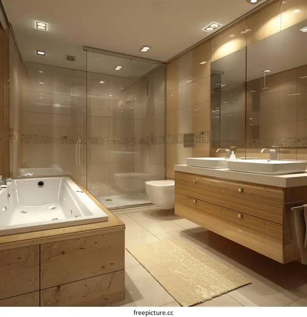 Modern Luxury Bathroom Interior Design