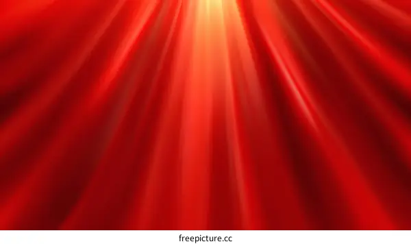 Abstract Red Radiating Lines Background