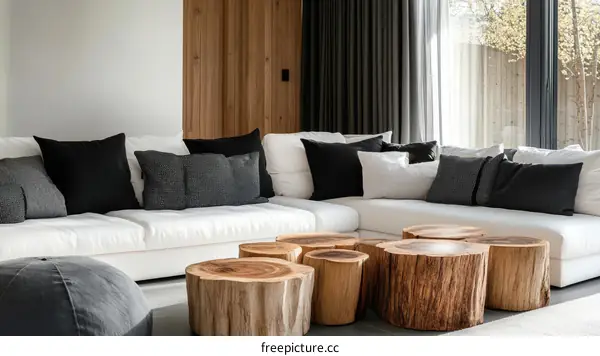 Modern Minimalist Living Room Interior Design